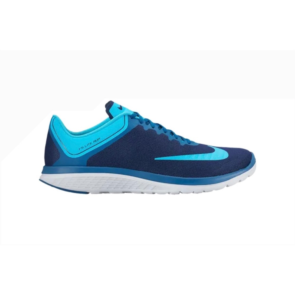 Nike FS Lite Run 4 Running Shoes Lightweight Blue Mens Size 8.5